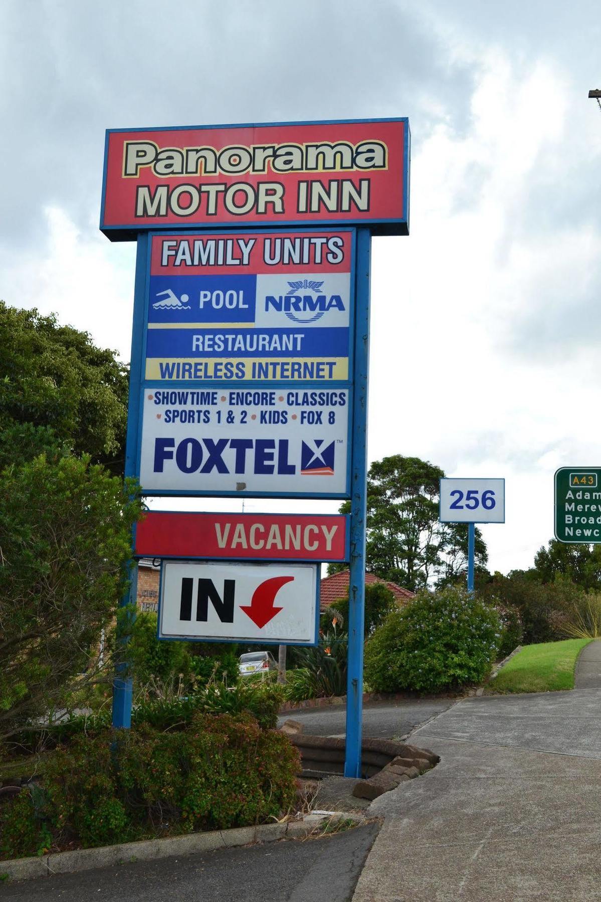 Panorama Motor Inn Ньюкасл Экстерьер фото